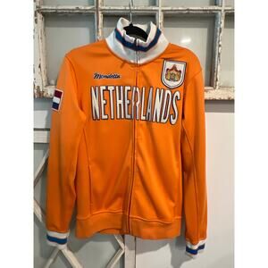 Mondetta Netherlands soccer jacket in orange size small